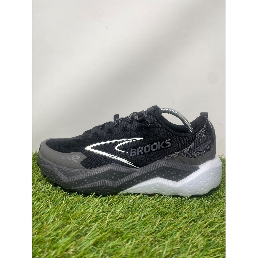 Brooks Caldera 8 Womens 10.5 Trail Running Shoes Black Sneakers Outdoors Comfort - Picture 2 of 9